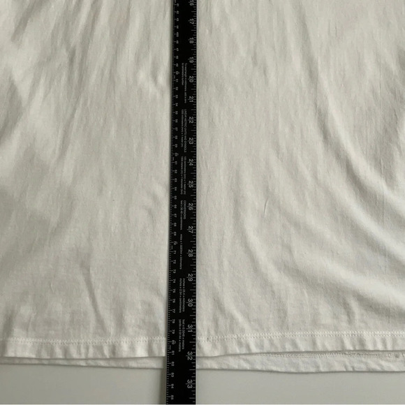 Champion Men Crew Neck Short Sleeves T-Shirt 2XL White Cotton Casual Athletic - Picture 6 of 10